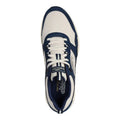 Navy-Natural - Lifestyle - Skechers Mens Court Yatton Suede Skech-Air Trainers
