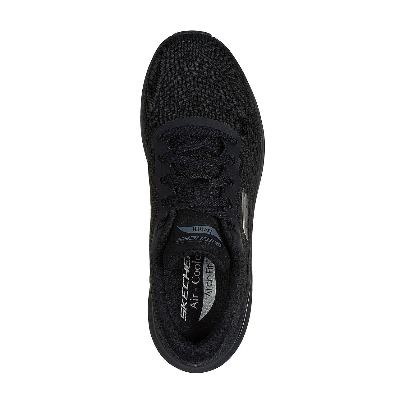 Black - Lifestyle - Skechers Womens-Ladies 2.0 - Big League Arch Fit Trainers