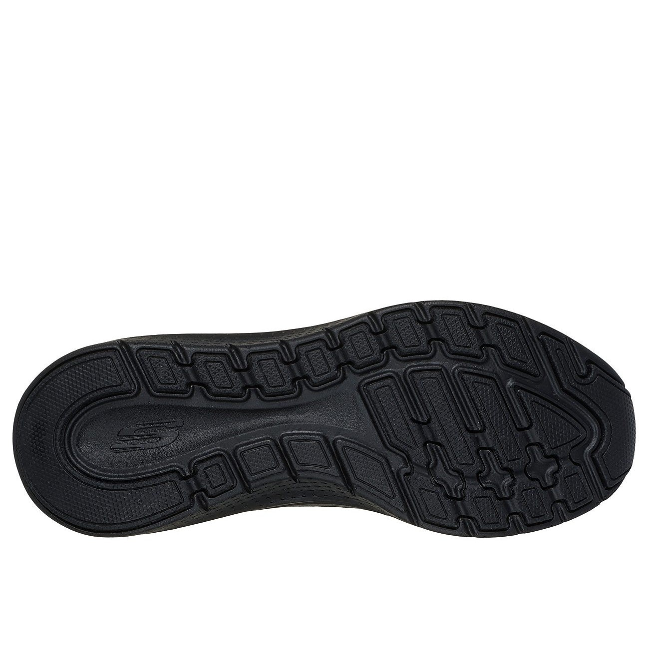 Black - Pack Shot - Skechers Womens-Ladies 2.0 - Big League Arch Fit Trainers