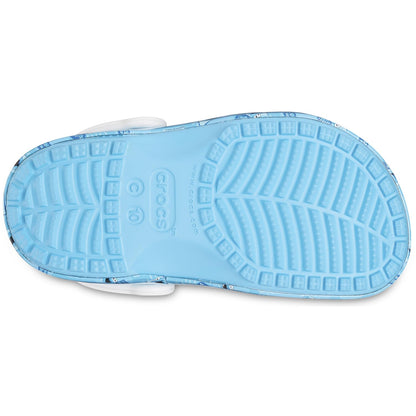 Electric Blue - Close up - Crocs Sesame Street Toddler Classic Cookie Monster Clogs