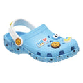Electric Blue - Front - Sesame Street Toddler Classic Cookie Monster Clogs