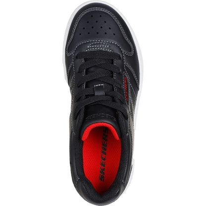 Black - Lifestyle - Skechers Boys Quick Street - Vorton Trainers