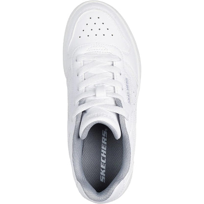 White - Lifestyle - Skechers Boys Quick Street - Vorton Trainers