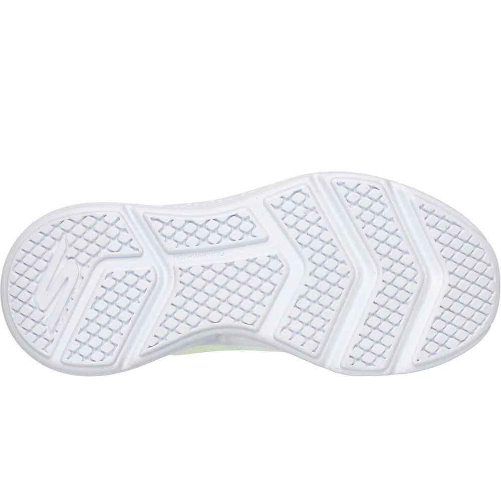 White-Multicoloured - Pack Shot - Skechers Girls Go Run Elevate Ombre Sprint Trainers