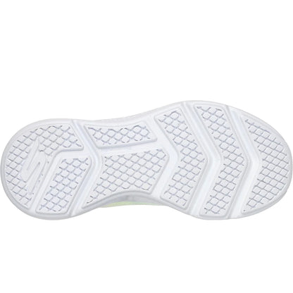 White-Multicoloured - Pack Shot - Skechers Girls Go Run Elevate Ombre Sprint Trainers