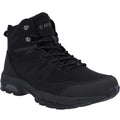 Black-Carbon Grey - Front - Hi-Tec Mens Jackdaw Waterproof Mid Cut Boots