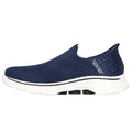 Navy - Back - Skechers Mens Go Walk 7 - Easy On 2 Shoes