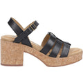 Black - Lifestyle - Hush Puppies Womens-Ladies Poppy Fisherman Sandals