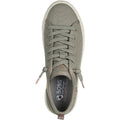 Olive - Side - Skechers Womens-Ladies Bobs Copa Trainers