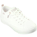 Off White - Front - Skechers Womens-Ladies Bobs Copa Trainers