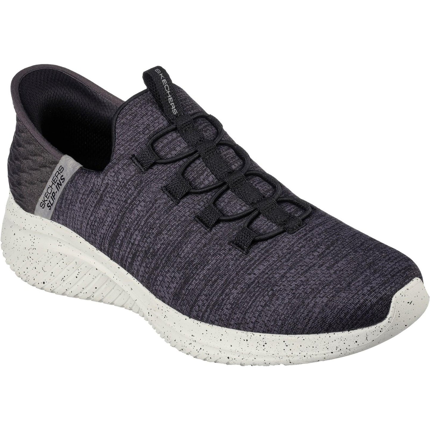 Black - Front - Skechers Mens Ultra Flex 3.0 - Right Away Trainers