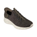 Olive - Front - Skechers Mens Ultra Flex 3.0 - Right Away Trainers