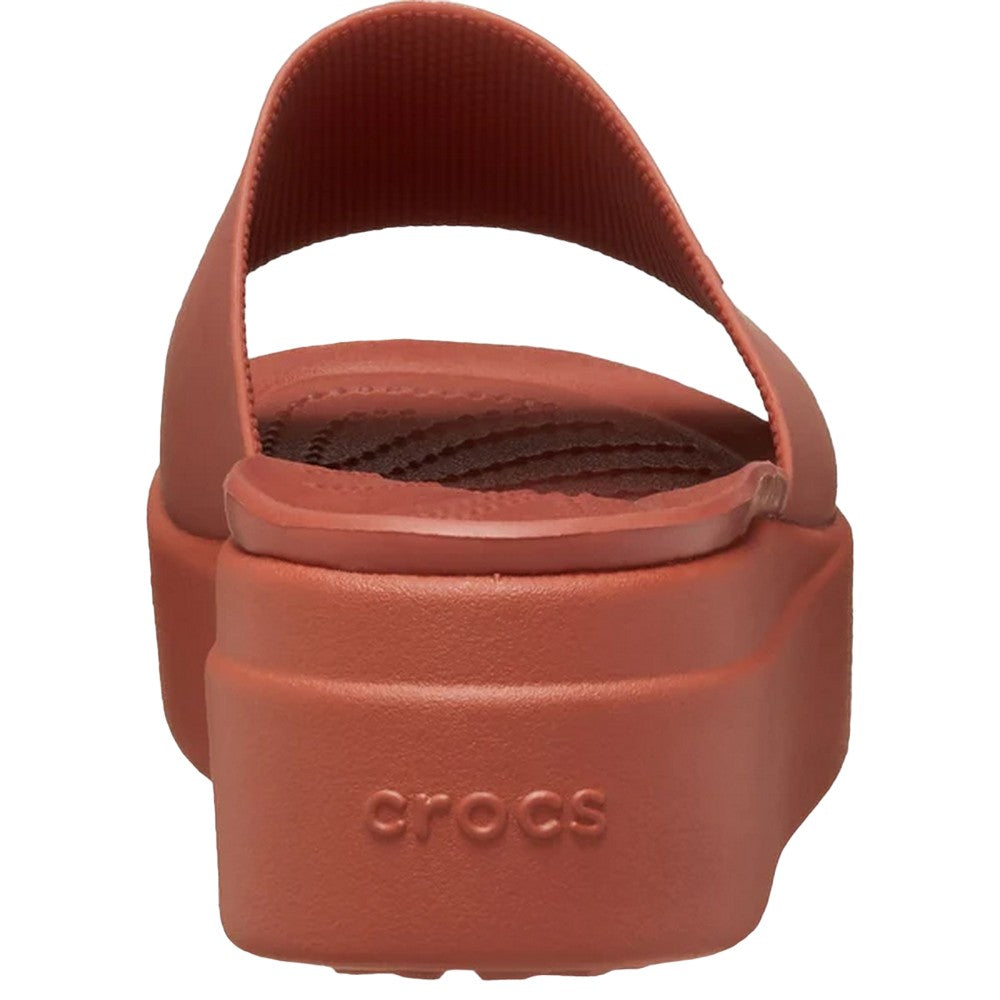 Spice - Back - Crocs Womens-Ladies Brooklyn Sliders