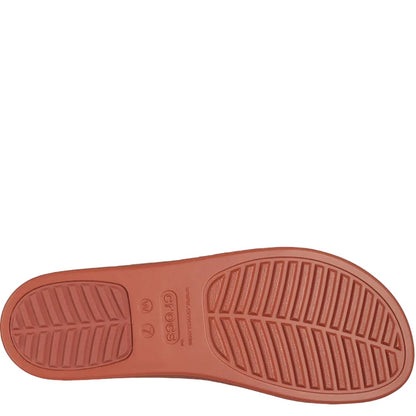 Spice - Side - Crocs Womens-Ladies Brooklyn Sliders