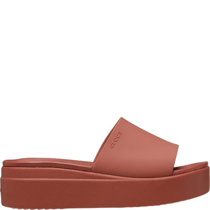 Spice - Pack Shot - Crocs Womens-Ladies Brooklyn Sliders