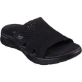 Black - Front - Skechers Womens-Ladies Go Walk Flex Sandals