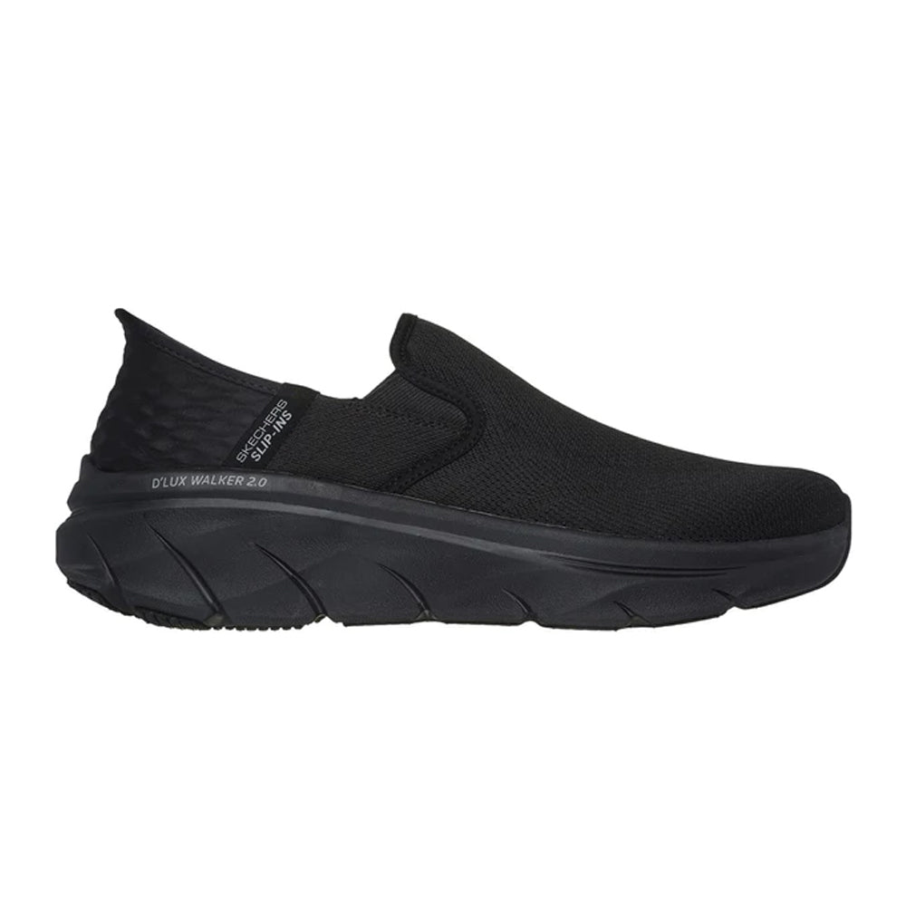 Black - Back - Skechers Mens D´Lux Walker 2.0 Reeler Loafers