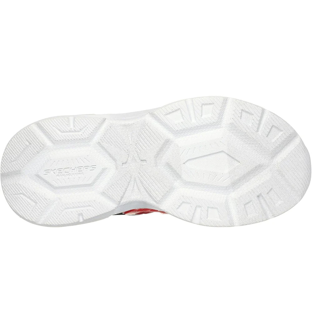 Red-Black - Lifestyle - Skechers Boys S Lights: Prismatrons Trainers