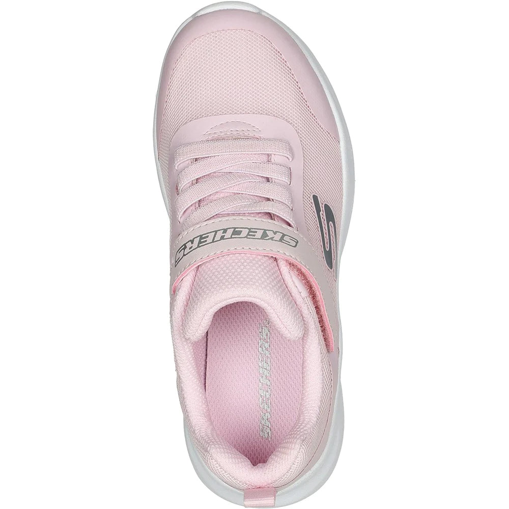 Light Pink - Back - Skechers Girls Dynamatic Trainers