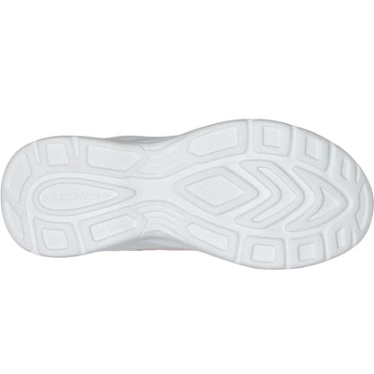 Light Pink - Side - Skechers Girls Dynamatic Trainers