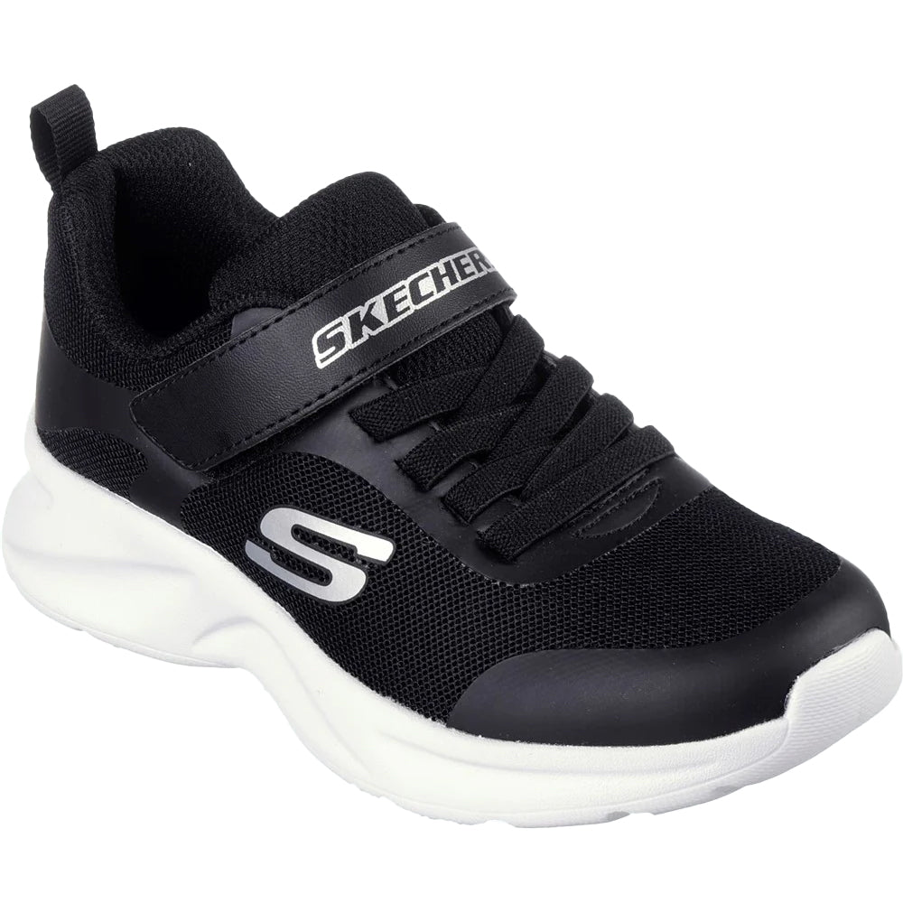 Black - Front - Skechers Girls Dynamatic Trainers