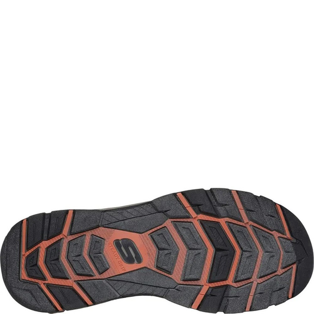 Chocolate - Back - Skechers Mens Tresmen Ryer Sandals