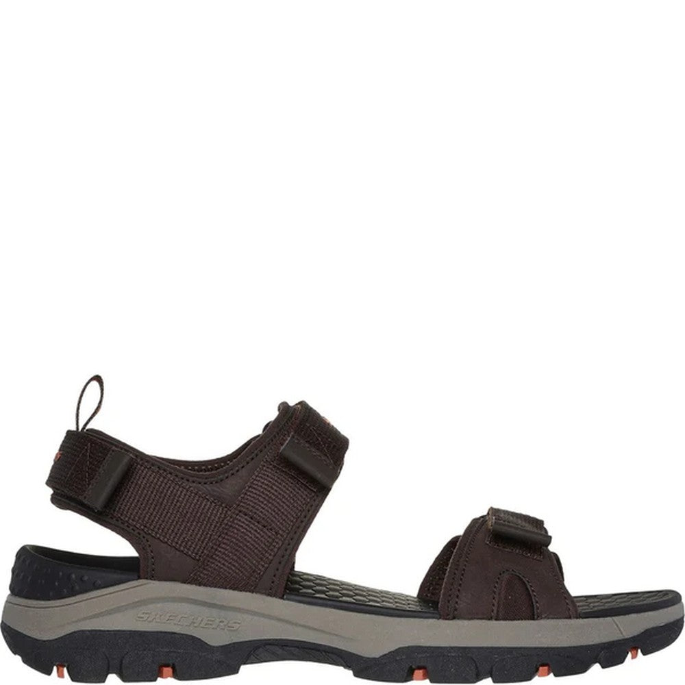 Chocolate - Lifestyle - Skechers Mens Tresmen Ryer Sandals