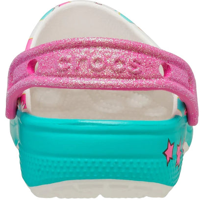White-Multicoloured - Back - Crocs Childrens-Kids BFF LOL Surprise Clogs