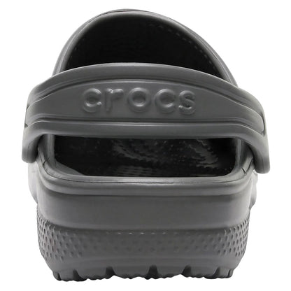 Slate Grey - Back - Crocs Toddler Classic Clogs