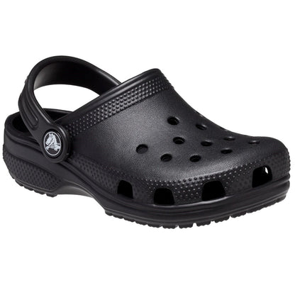 Black - Front - Crocs Toddler Classic Clogs