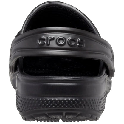 Black - Back - Crocs Toddler Classic Clogs