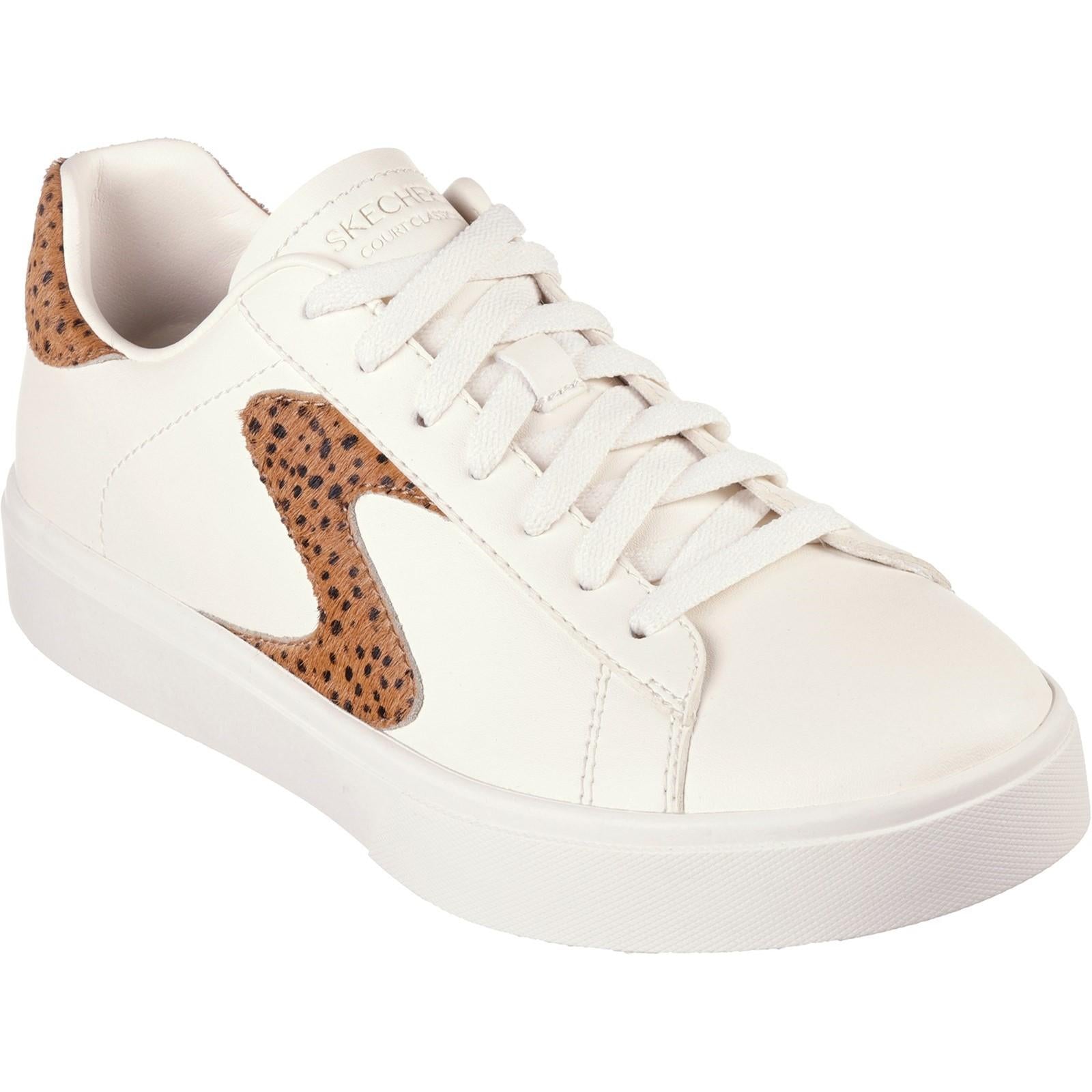 Natural-Brown - Front - Skechers Womens-Ladies Eden LX - Feeling Fierce Trainers