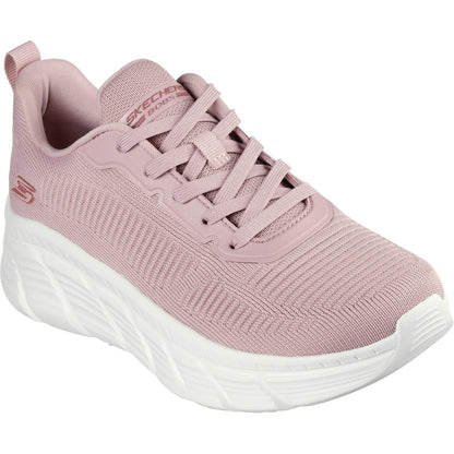 Blush - Front - Skechers Womens-Ladies Bobs B Flex Hi Flying Trainers