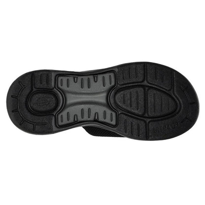 Black - Side - Skechers Womens-Ladies Go Walk Joyful Arch Fit Sandals