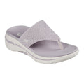 Lilac - Front - Skechers Womens-Ladies Go Walk Arch Fit Spellbound Flip Flops