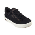 Black - Front - Skechers Womens-Ladies Arcade - Meet Ya There Arch Fit Trainers