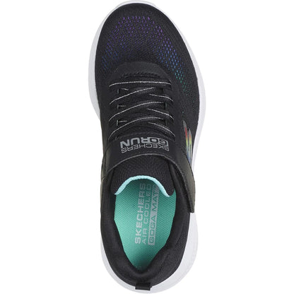 Black - Side - Skechers Girls Go Run Elevate Ombre Sprint Trainers