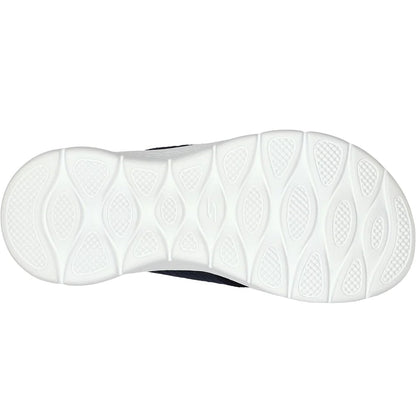 Navy - Lifestyle - Skechers Womens-Ladies Go Walk Flex Splendour Flip Flops