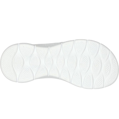 Grey - Lifestyle - Skechers Womens-Ladies Go Walk Flex Splendour Flip Flops