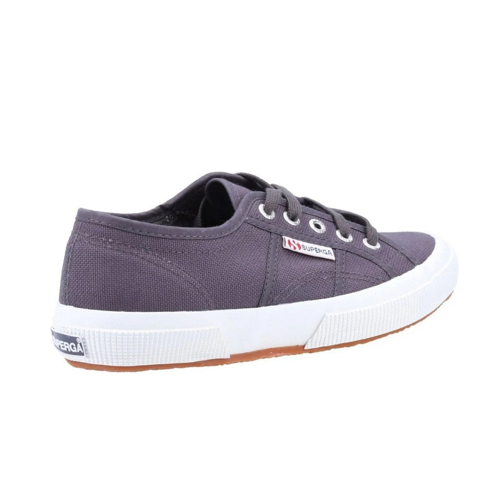 Grey Sage - Side - Superga Womens-Ladies 2750 Cotu Classic Trainers