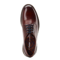 Brown - Pack Shot - Base London Mens Mawley Leather Derby Shoes