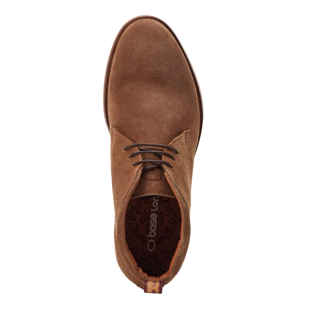Tan - Lifestyle - Base London Mens Nolan Suede Chukka Boots
