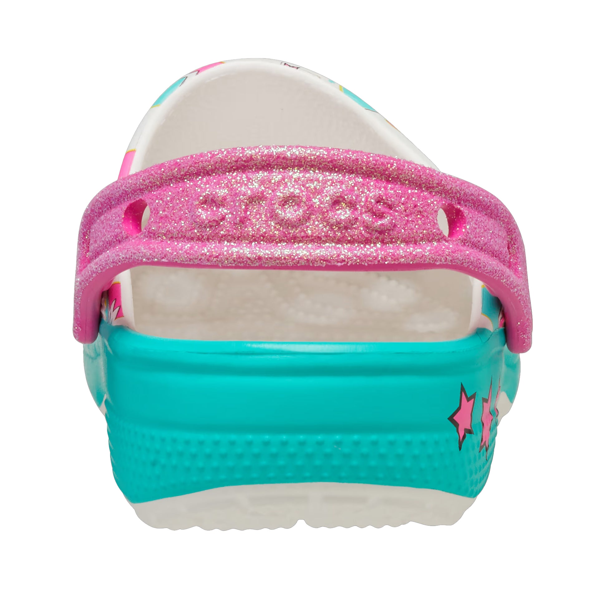 White-Multicoloured - Back - Crocs Childrens-Kids BFF LOL Surprise Clogs