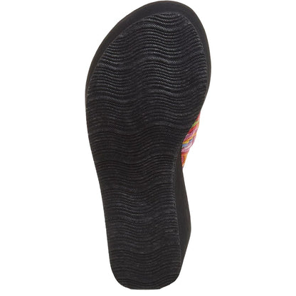 Rainbow - Lifestyle - Rocket Dog Womens-Ladies Braided Flip Flops