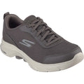 Taupe - Front - Skechers Mens Go Walk 7 Trainers