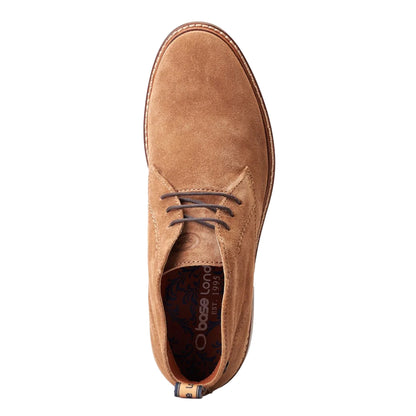 Ginger - Pack Shot - Base London Mens Knebworth Leather Chukka Boots