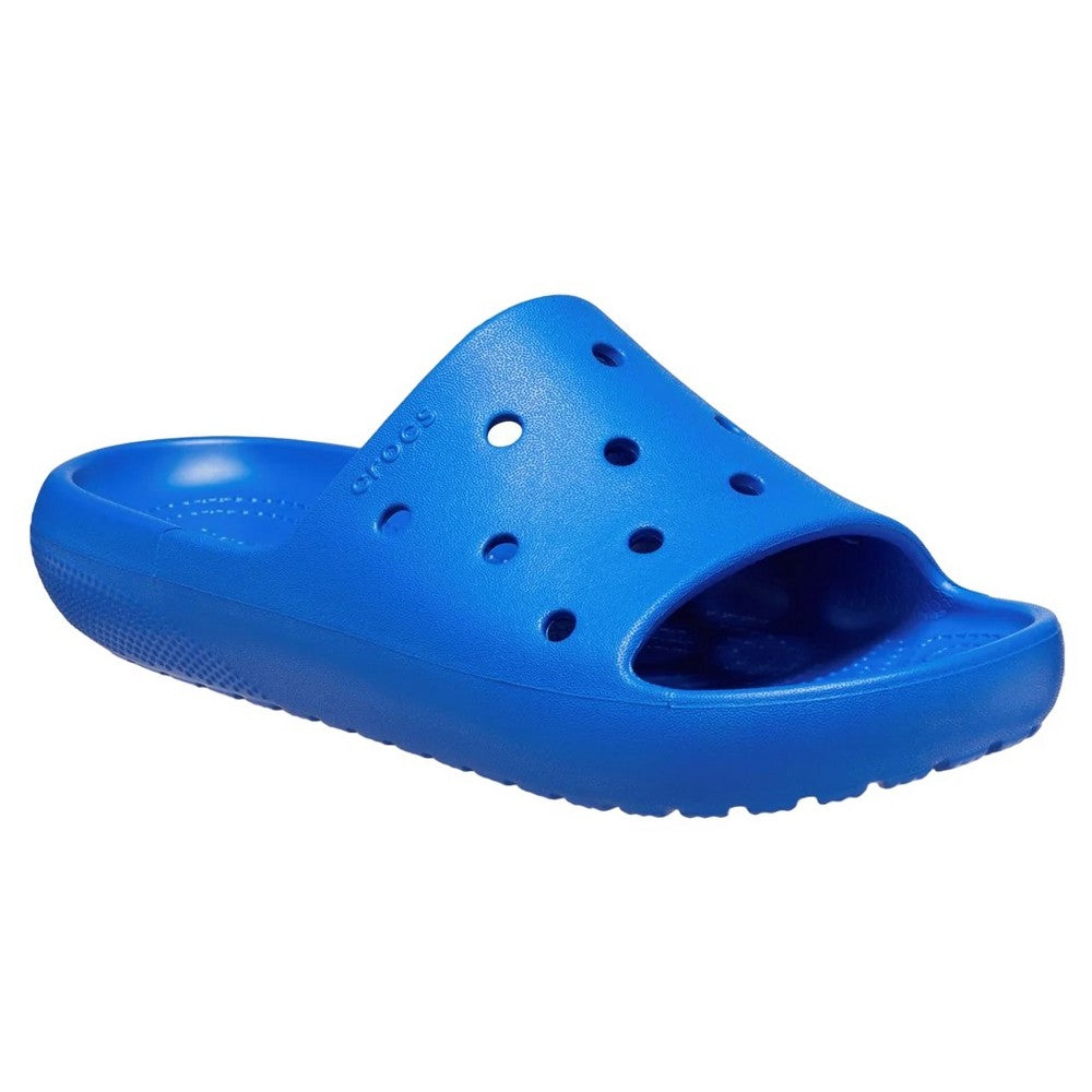 Blue Bolt - Front - Crocs Unisex Adult Classic Sliders