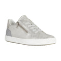 Silver - Front - Geox Womens-Ladies D Blomiee A Trainers