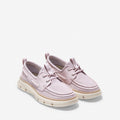 Lavender-Pink Peacock-Ivory - Front - Cole Haan Womens-Ladies 4.ZeroGrand Regatta Trainers