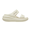 Bone - Side - Crocs Unisex Adult Classic Crush Sandals